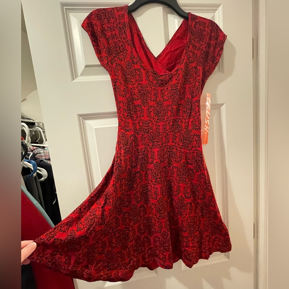 Dress with cut out back